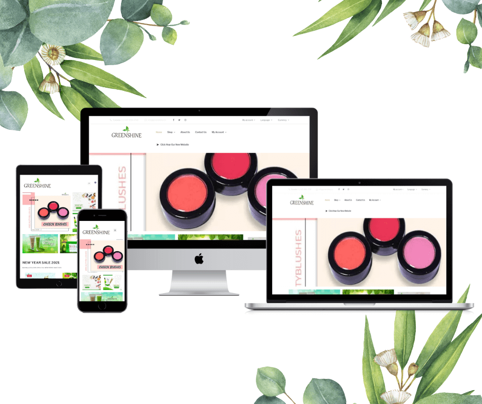 Greenshine Cosmetics — Softex Technologies